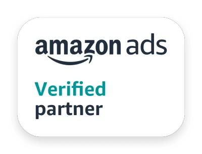 Selo Amazon Ads Verified Partner